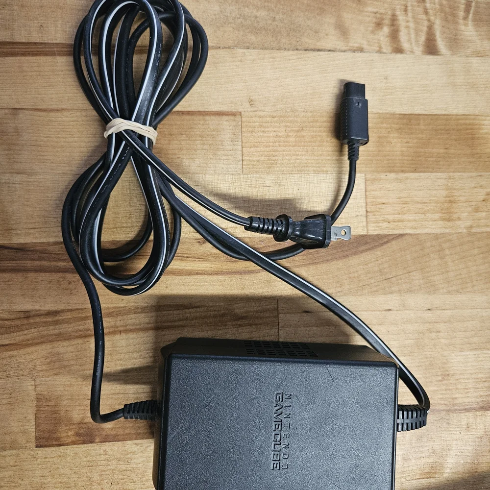 Nintendo GameCube Black Power Supply‎